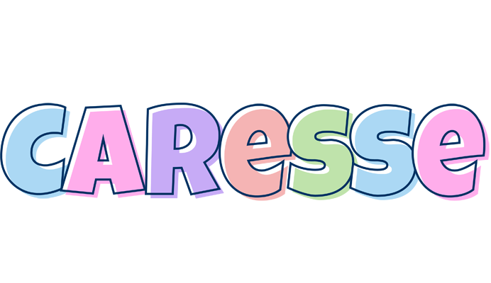 Caresse pastel logo