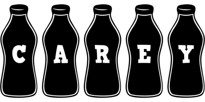 Carey bottle logo