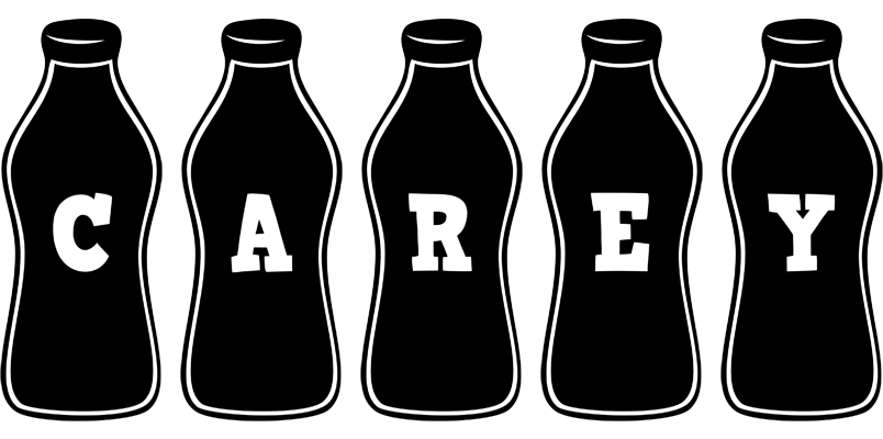 Carey bottle logo