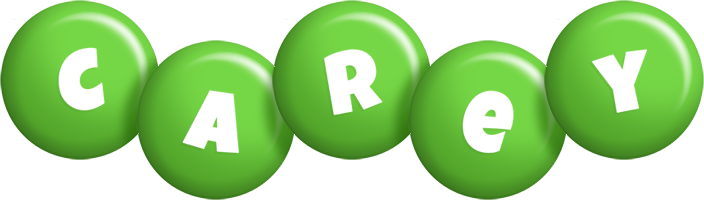 Carey candy-green logo