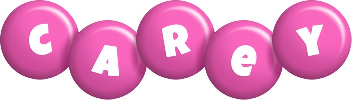 Carey candy-pink logo