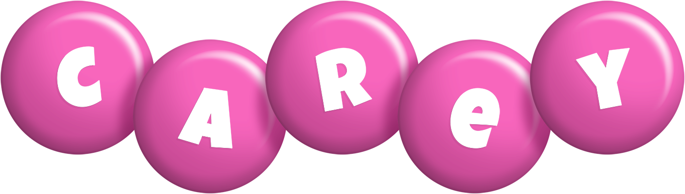 Carey candy-pink logo