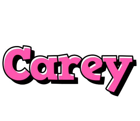 Carey girlish logo