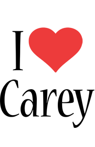 Carey i-love logo