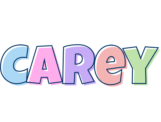 Carey pastel logo