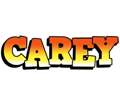 Carey sunset logo