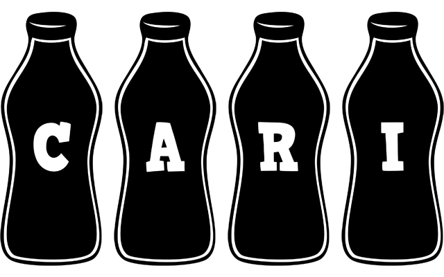 Cari bottle logo
