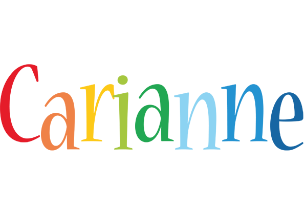 Carianne birthday logo