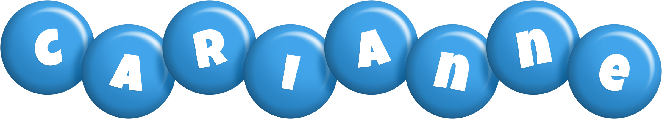 Carianne candy-blue logo