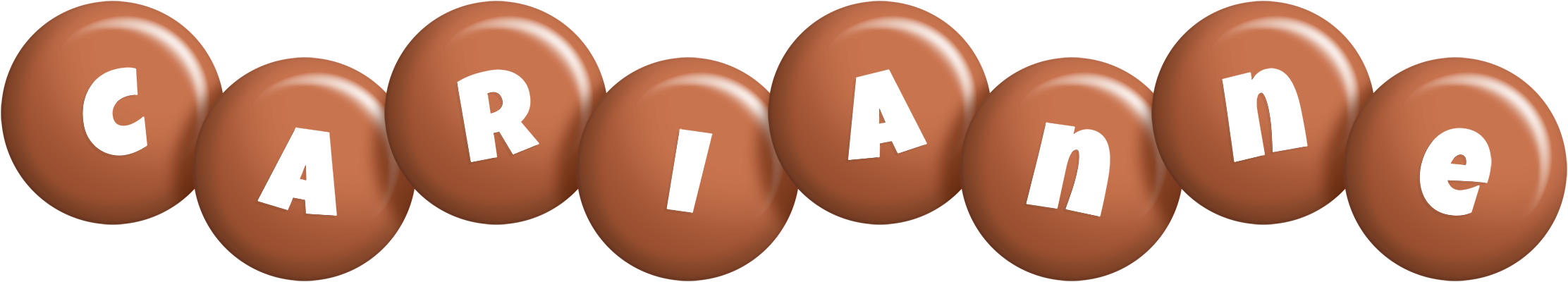 Carianne candy-brown logo