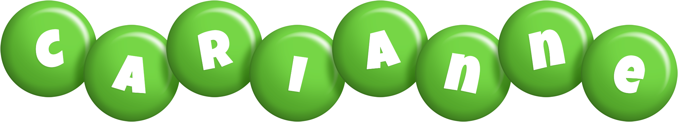 Carianne candy-green logo