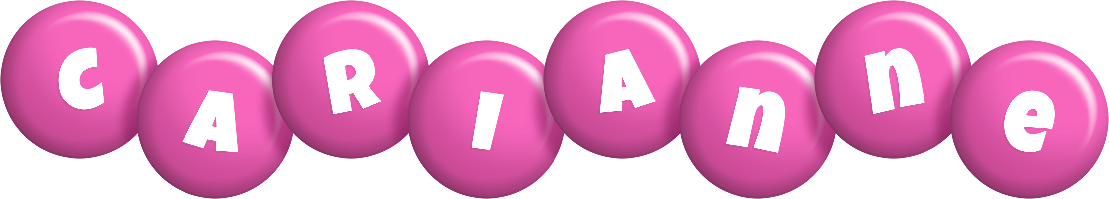 Carianne candy-pink logo