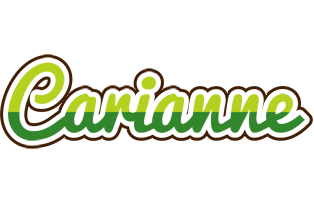 Carianne golfing logo