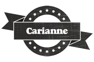 Carianne grunge logo