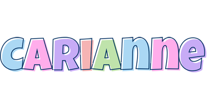 Carianne pastel logo