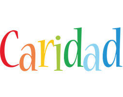 Caridad birthday logo