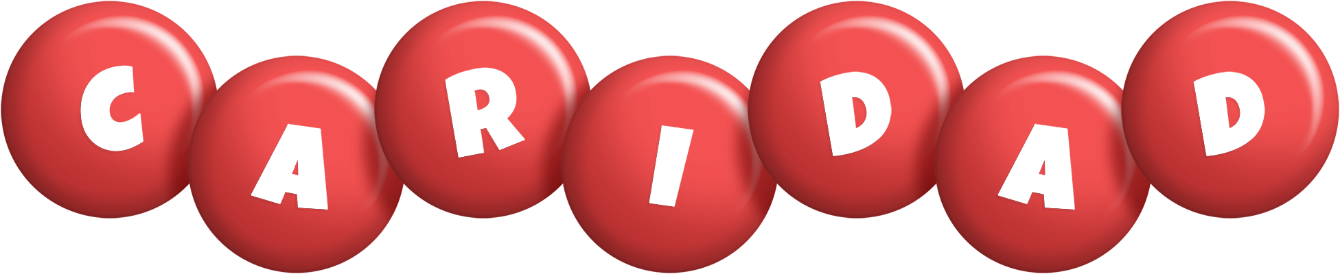 Caridad candy-red logo