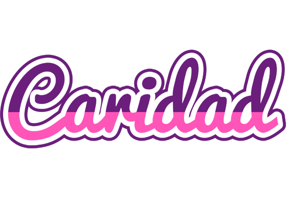 Caridad cheerful logo