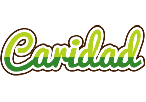 Caridad golfing logo