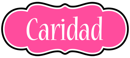 Caridad invitation logo