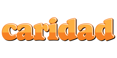 Caridad orange logo