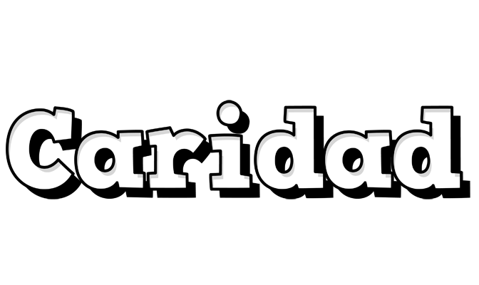 Caridad snowing logo