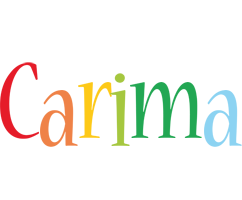 Carima birthday logo