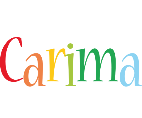 Carima birthday logo