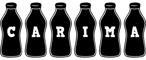 Carima bottle logo