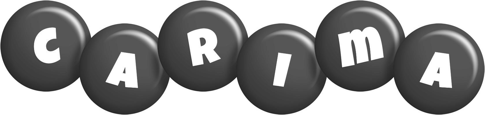 Carima candy-black logo