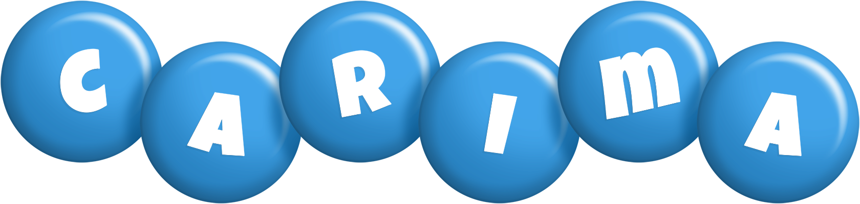 Carima candy-blue logo