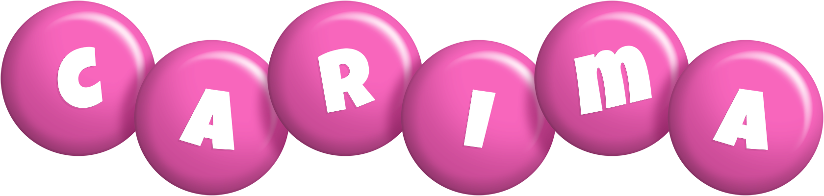 Carima candy-pink logo
