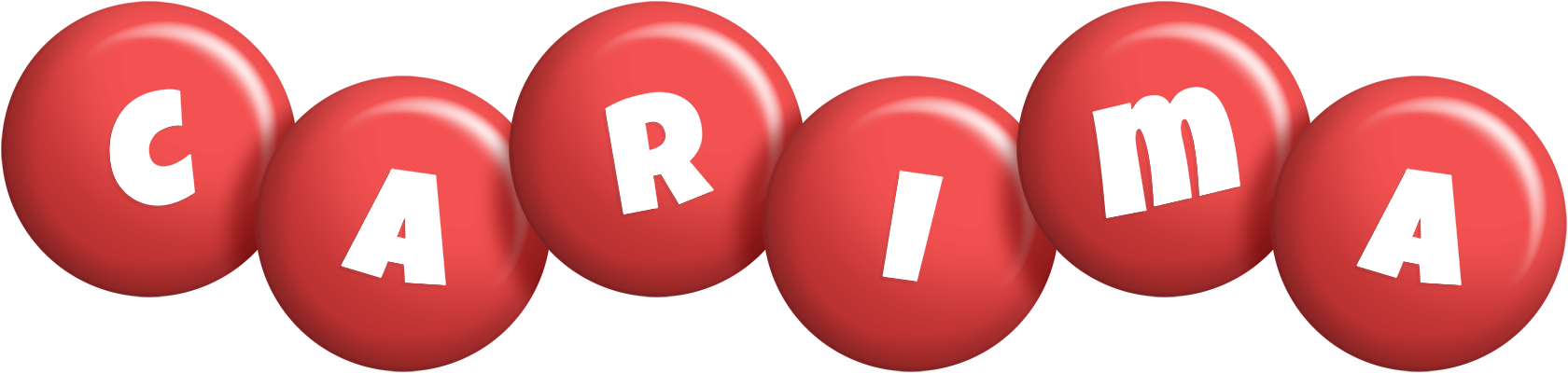 Carima candy-red logo
