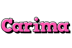 Carima girlish logo