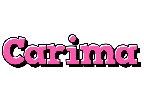 Carima girlish logo