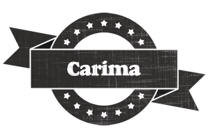 Carima grunge logo