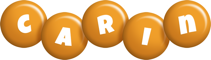 Carin candy-orange logo