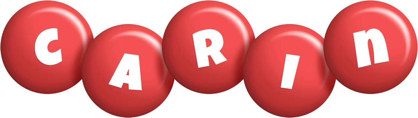 Carin candy-red logo