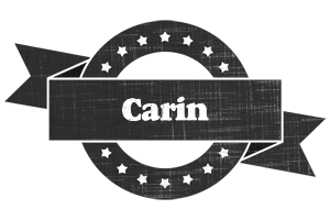 Carin grunge logo