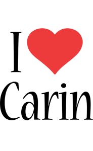 Carin i-love logo