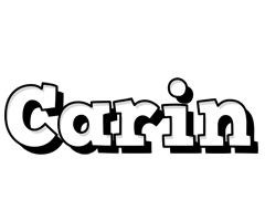 Carin snowing logo