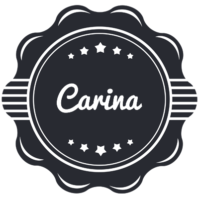 Carina badge logo