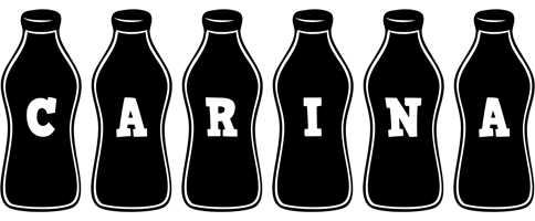 Carina bottle logo
