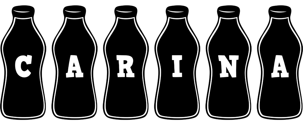 Carina bottle logo