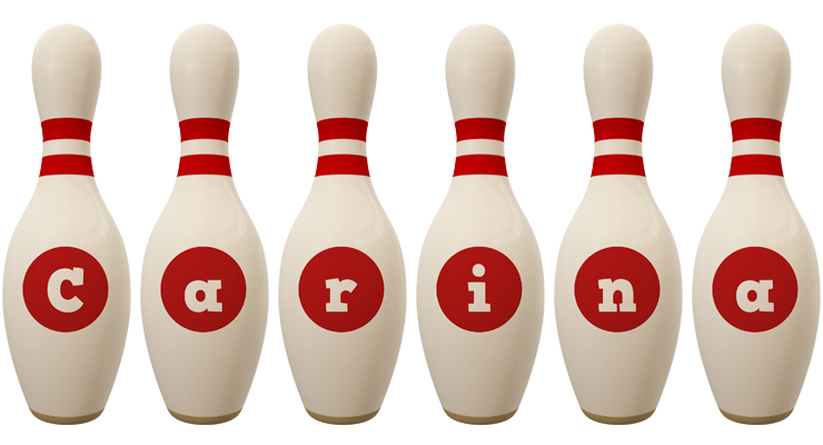 Carina bowling-pin logo