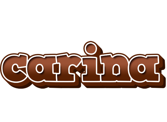 Carina brownie logo