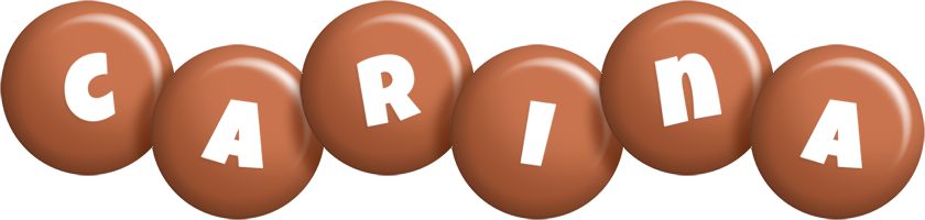 Carina candy-brown logo