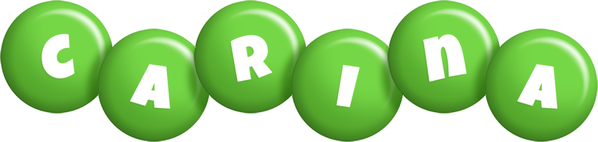 Carina candy-green logo