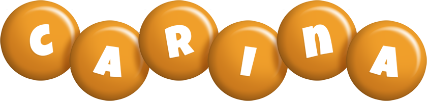 Carina candy-orange logo