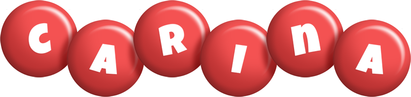 Carina candy-red logo